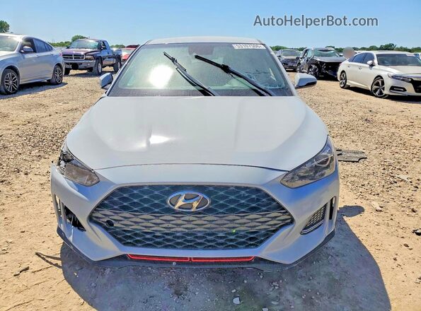 KMHTH6AB8LU026881 2020 HYUNDAI VELOSTER Gray Դիմացի տեսք
