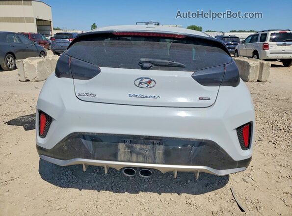KMHTH6AB8LU026881 2020 HYUNDAI VELOSTER Gray Հետևի տեսք