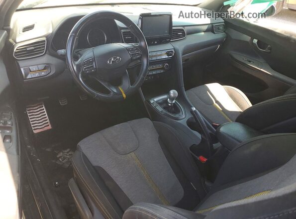 KMHTH6AB8LU026881 2020 HYUNDAI VELOSTER Gray Առջևի վահանակի տեսք