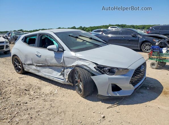 KMHTH6AB8LU026881 2020 HYUNDAI VELOSTER Gray Առջևի աջ