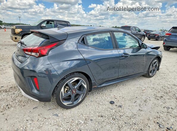 KMHTH6AB9KU013832 2019 HYUNDAI VELOSTER Charcoal უკანა მარჯვენა