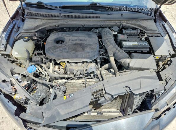KMHTH6AB9KU013832 2019 HYUNDAI VELOSTER Charcoal უკანა სალონის ხედი