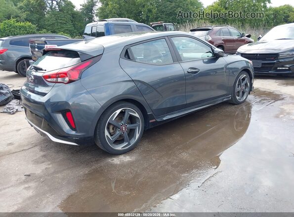 KMHTH6AB9LU021270 2020 HYUNDAI VELOSTER Gray Rear right