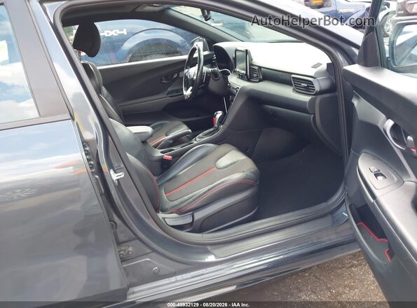 KMHTH6AB9LU021270 2020 HYUNDAI VELOSTER Gray Front interior view