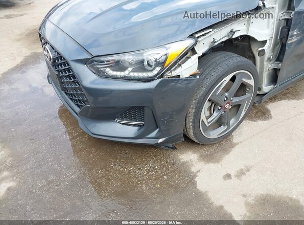 KMHTH6AB9LU021270 2020 HYUNDAI VELOSTER Gray 