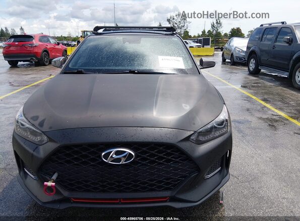 KMHTH6ABXKU020157 2019 HYUNDAI VELOSTER Черный Вид спереди
