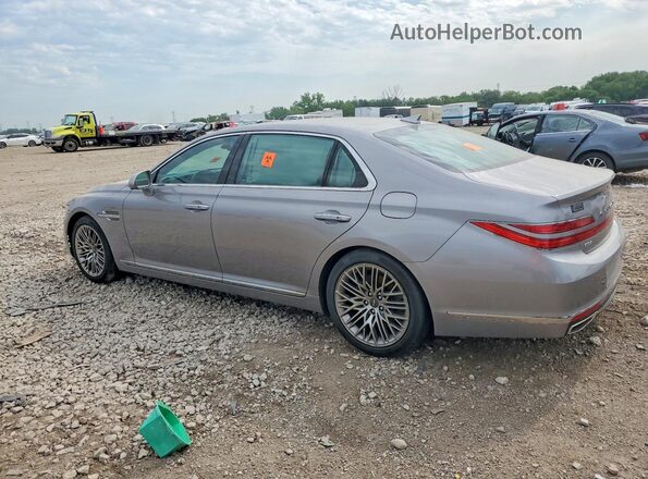 KMTF34PA8MU090568 2021 GENESIS G90 Silver Հետևի ձախ