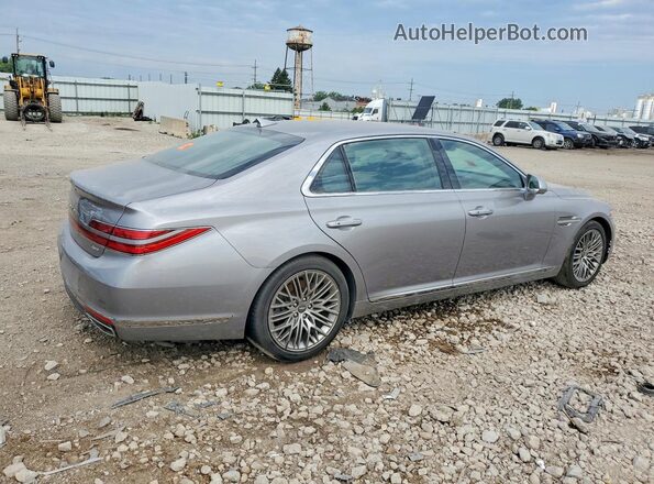 KMTF34PA8MU090568 2021 GENESIS G90 Silver Հետևի աջ