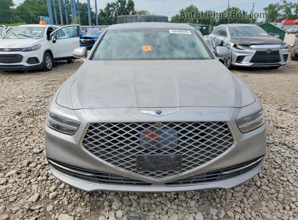 KMTF34PA8MU090568 2021 GENESIS G90 Silver Դիմացի տեսք