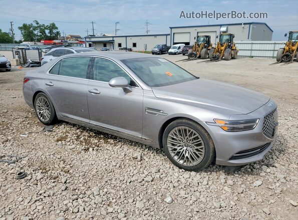 KMTF34PA8MU090568 2021 GENESIS G90 Silver Առջևի աջ