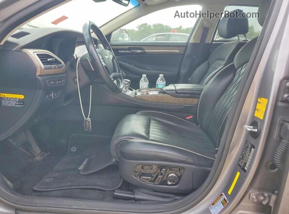 KMTF34PA8MU090568 2021 GENESIS G90 Silver Սալոնի դիմացի տեսք