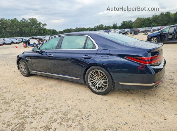 KMTF54PH6MU085411 2021 GENESIS G90 Blue უკანა მარცხენა