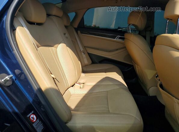 KMTFN4JE8LU329072 2020 GENESIS G80 Blue Vista de los asientos traseros