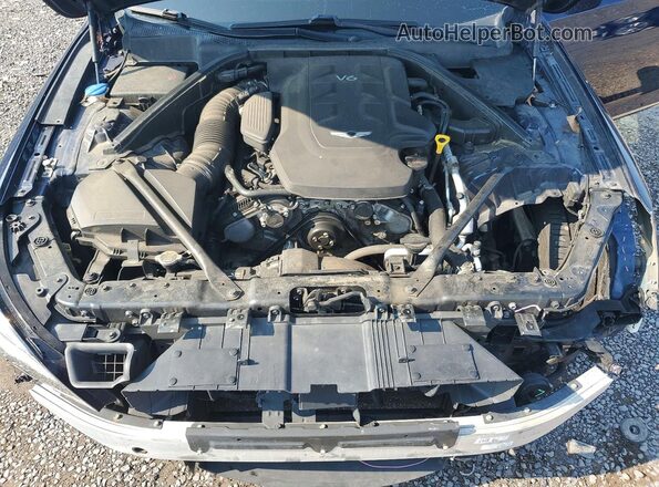 KMTFN4JE8LU329072 2020 GENESIS G80 Blue Vista interior trasera