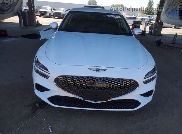 KMTG14SC0TU178211 2026 GENESIS G70 White Widok z przodu