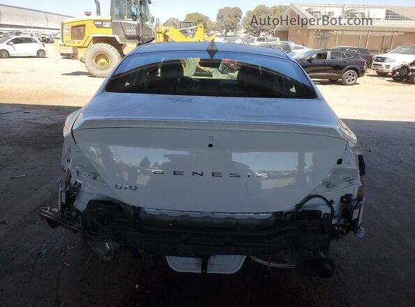 KMTG14SC0TU178211 2026 GENESIS G70 White Widok wnętrza 360 stopni
