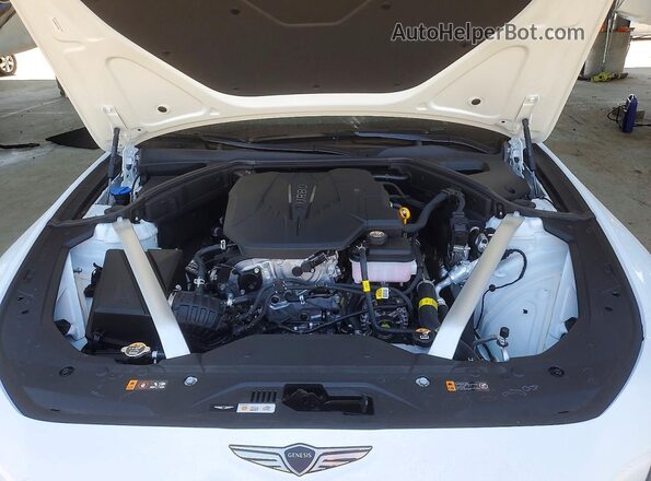 KMTG14SC0TU178211 2026 GENESIS G70 White Widok wnętrza z tyłu