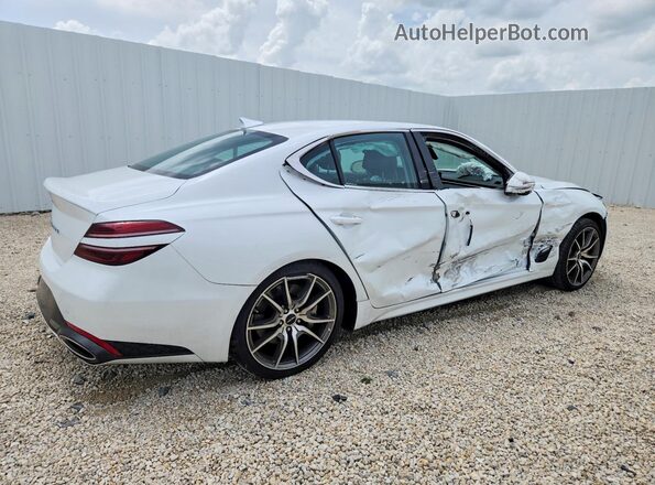 KMTG14SC1TU168089 2026 GENESIS G70 White Trasero derecho