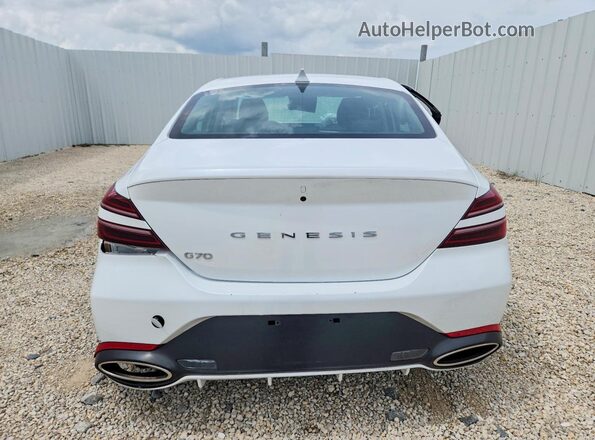KMTG14SC1TU168089 2026 GENESIS G70 White Vista trasera