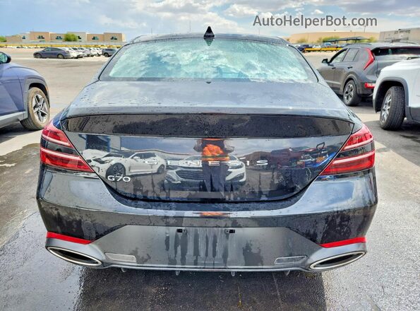 KMTG14SC4TU164876 2026 GENESIS G70 Черный Вид сзади