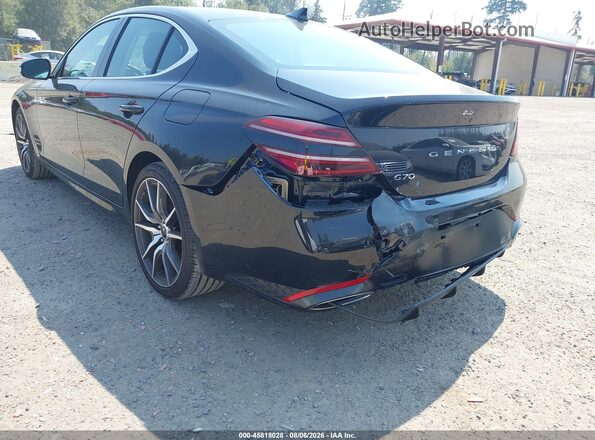 KMTG14SC4TU174680 2026 GENESIS G70 Black Դիմացի տեսք