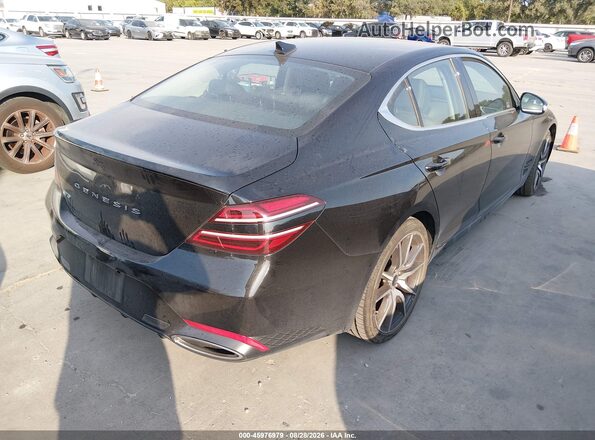 KMTG14SC8TU167313 2026 GENESIS G70 Black Հետևի աջ