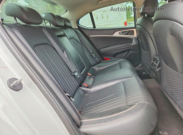KMTG34LA1LU059526 2020 GENESIS G70 Gray Вид задніх сидінь