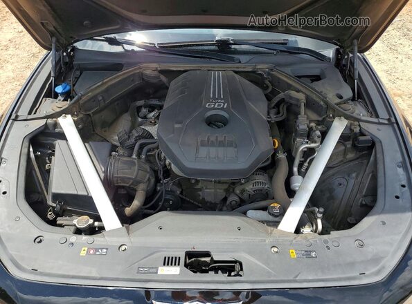 KMTG34LA4KU027197 2019 GENESIS G70 Black Սալոնի հետևի տեսք