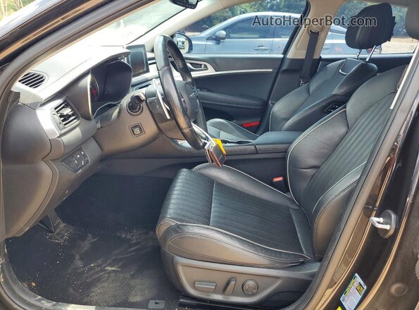 KMTG34LA4KU027197 2019 GENESIS G70 Black Սալոնի դիմացի տեսք