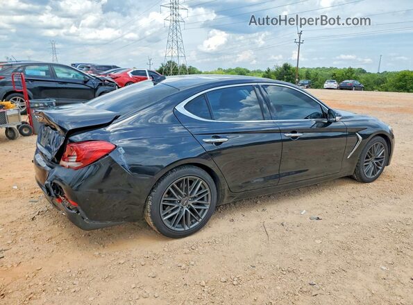 KMTG34LA4KU027197 2019 GENESIS G70 Black Հետևի աջ