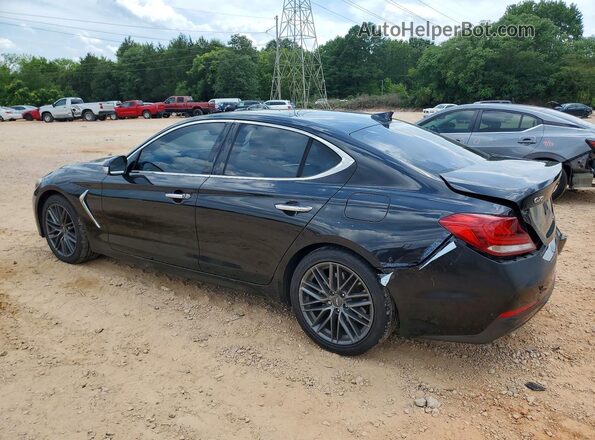 KMTG34LA4KU027197 2019 GENESIS G70 Black Հետևի ձախ
