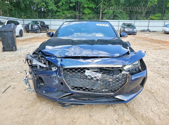 KMTG34LE1LU051543 2020 GENESIS G70 Синий Вид спереди
