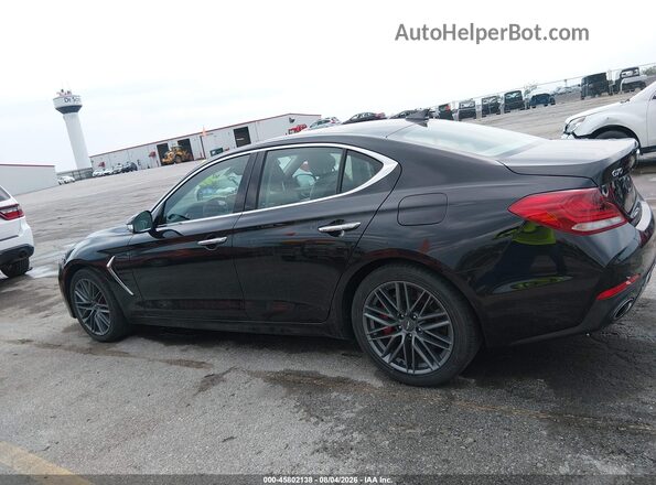 KMTG34LE4KU025629 2019 GENESIS G70 Black Vista interior de 360 grados