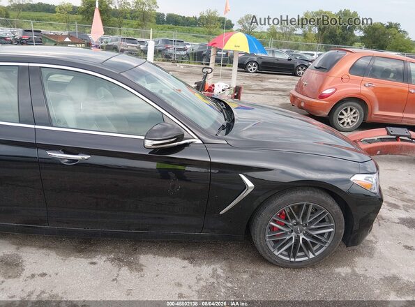 KMTG34LE4KU025629 2019 GENESIS G70 Black 