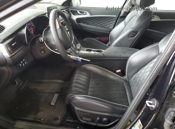 KMTG34LE5LU054087 2020 GENESIS G70 Black Սալոնի դիմացի տեսք