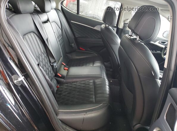 KMTG34LE5LU054087 2020 GENESIS G70 Black Հետևի նստատեղերի տեսք