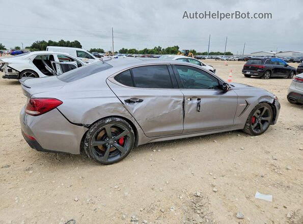 KMTG34LE7LU057394 2020 GENESIS G70 Silver Rear right