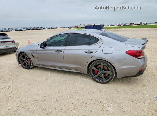 KMTG34LE7LU057394 2020 GENESIS G70 Silver Rear left