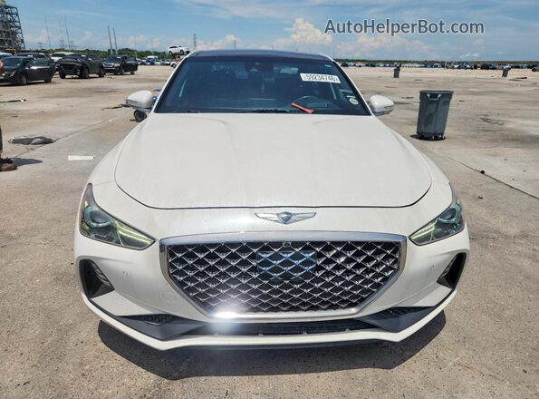 KMTG34LE9LU053590 2020 GENESIS G70 Белый Вид спереди