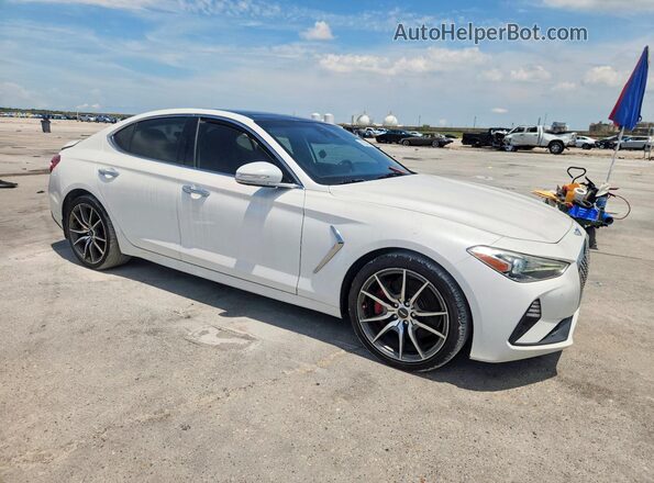 KMTG34LE9LU053590 2020 GENESIS G70 Белый Передняя правая четверть