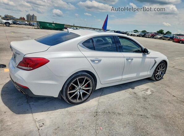 KMTG34LE9LU053590 2020 GENESIS G70 Белый Задняя правая четверть