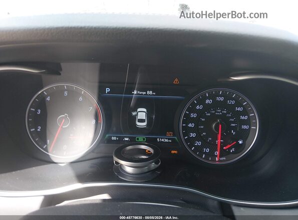 KMTG34LEXKU026591 2019 GENESIS G70 Red Հետևի նստատեղերի տեսք
