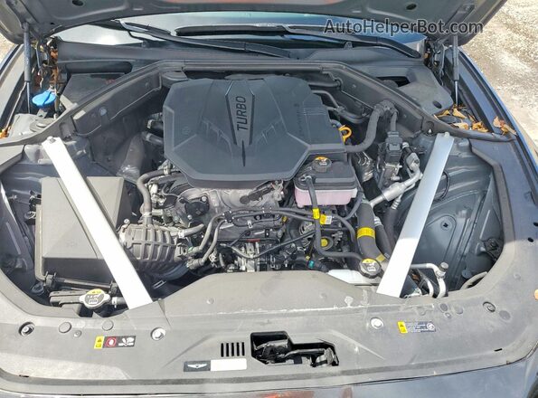 KMTG34SC2SU147499 2025 GENESIS G70 Gray Вид задньої частини салону