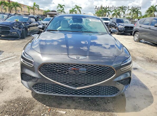 KMTG34SC2SU147499 2025 GENESIS G70 Gray Вид спереду