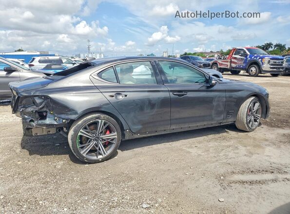KMTG34SC2SU147499 2025 GENESIS G70 Gray Задня права чверть