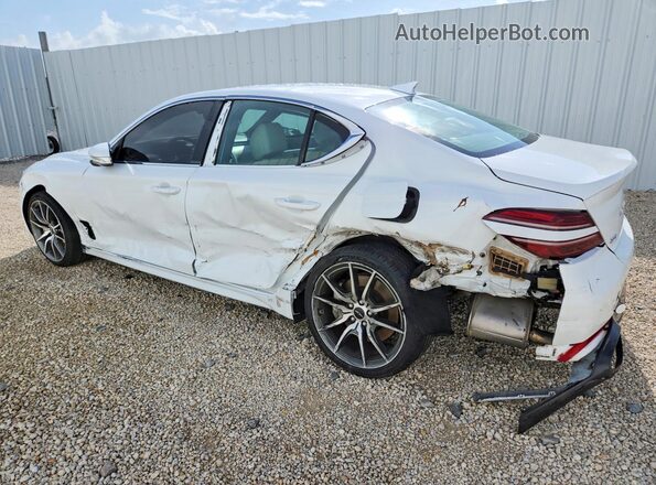 KMTG34SC3SU153893 2025 GENESIS G70 White Задня ліва чверть