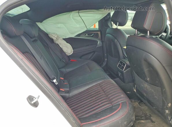 KMTG34SC5RU138953 2024 GENESIS G70 White Rear seats view