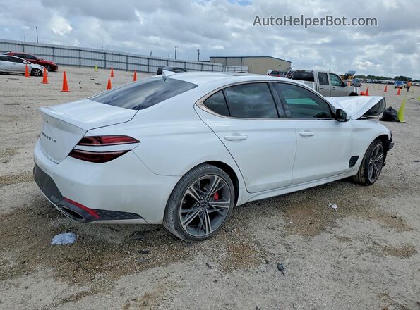KMTG34SC5RU138953 2024 GENESIS G70 White Rear right