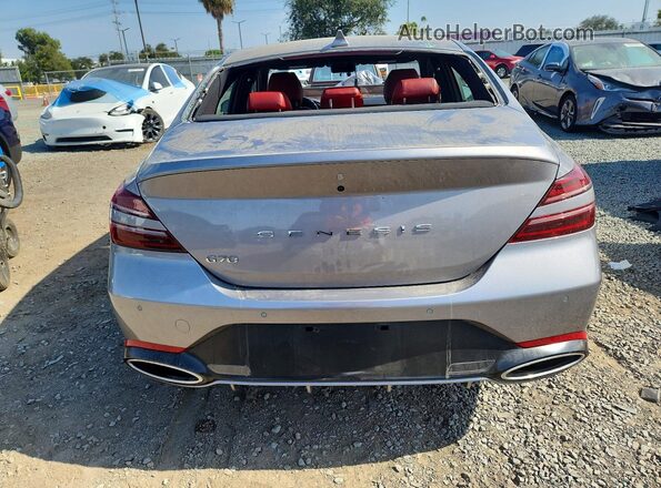 KMTG34SC5SU150168 2025 GENESIS G70 Gray Widok z tyłu