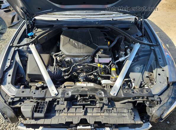 KMTG34SC5SU150168 2025 GENESIS G70 Gray Widok wnętrza z tyłu